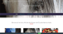 Desktop Screenshot of mastercavalloiberico.com